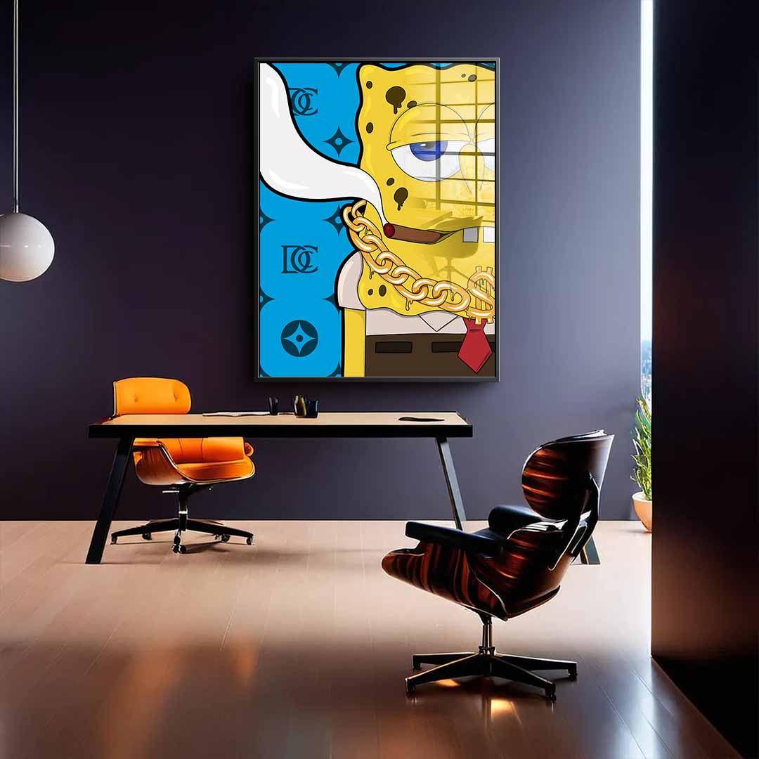 Melting Bob - acrylic glass