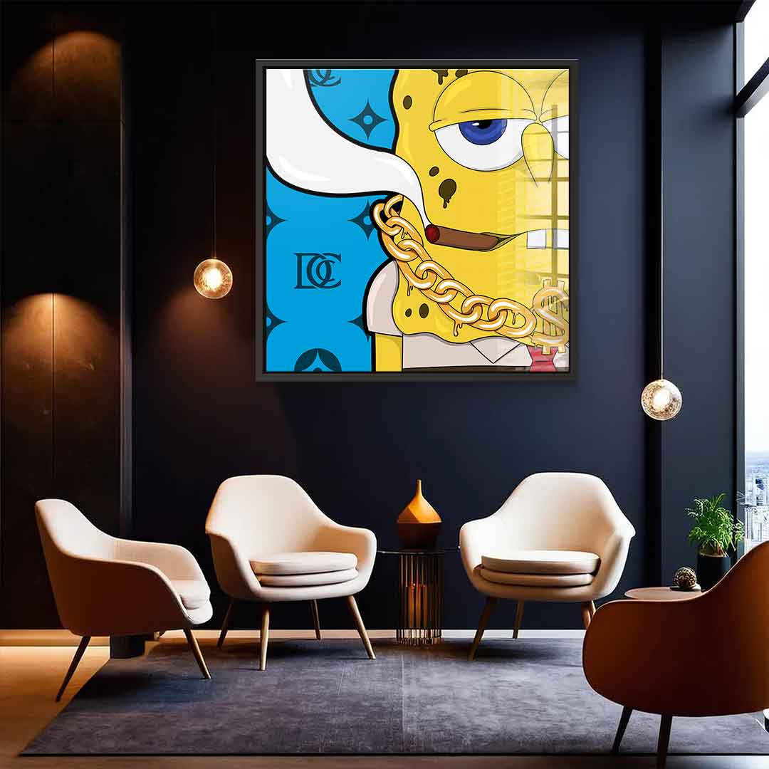 Melting Bob - Square Edition - acrylic glass