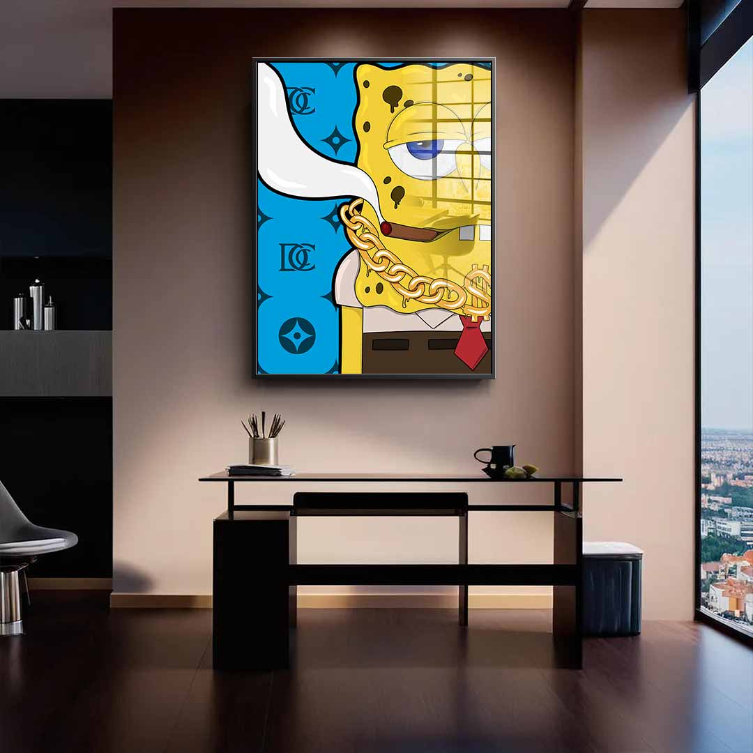 Melting Bob - acrylic glass