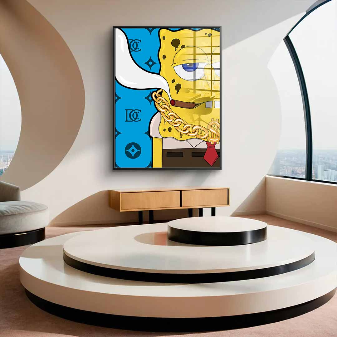 Melting Bob - acrylic glass