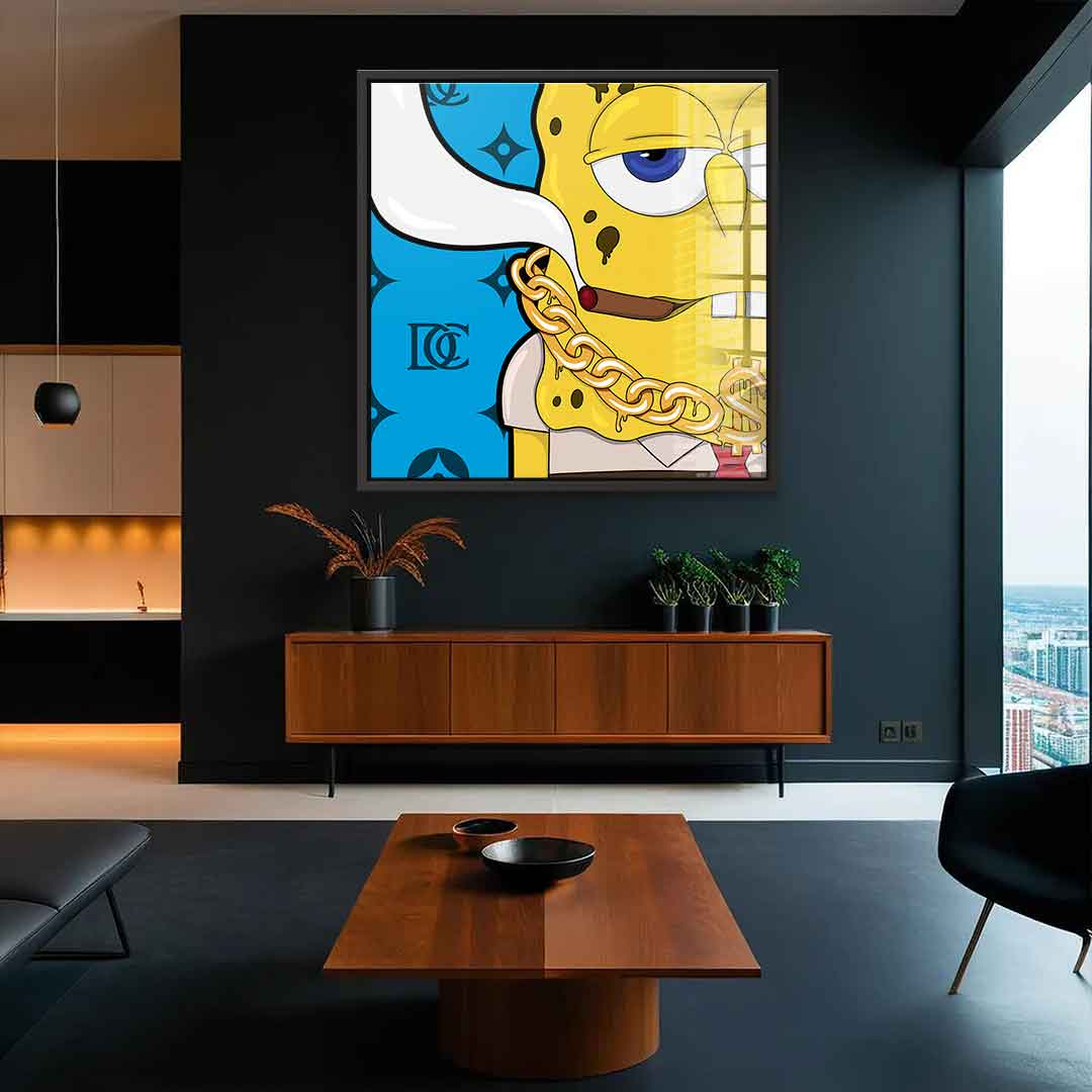 Melting Bob - Square Edition - acrylic glass