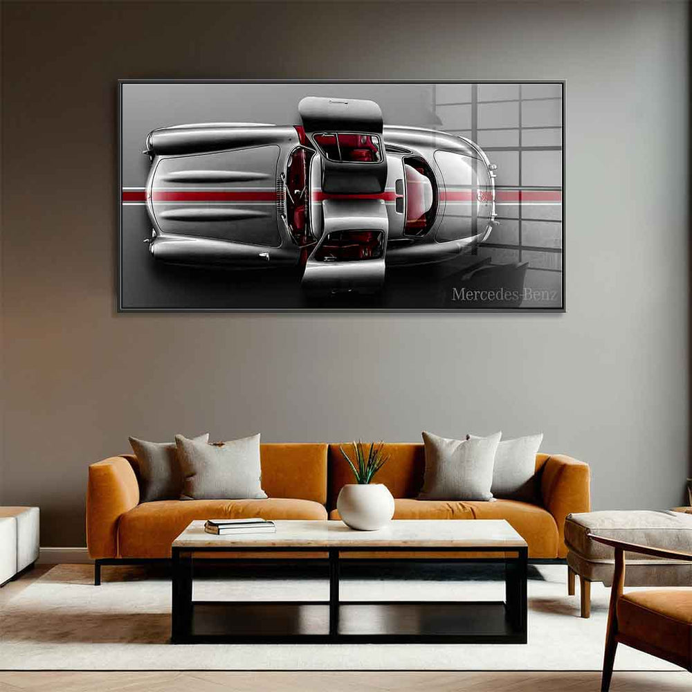 Mercedes-Benz 300 SL Gullwing Acrylglasbild – Ansicht 2