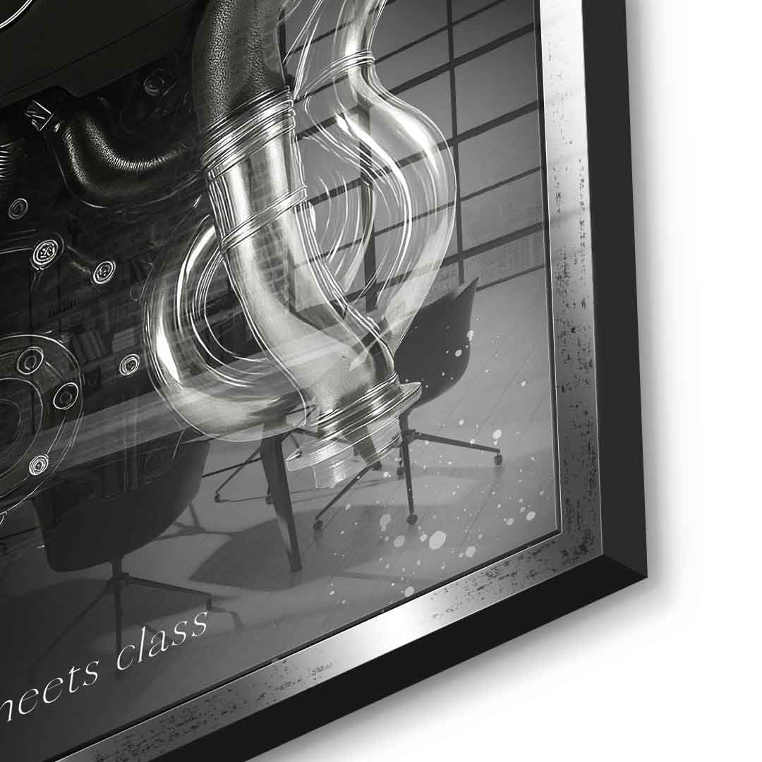 Mercedes V8 Engine - Acrylglas