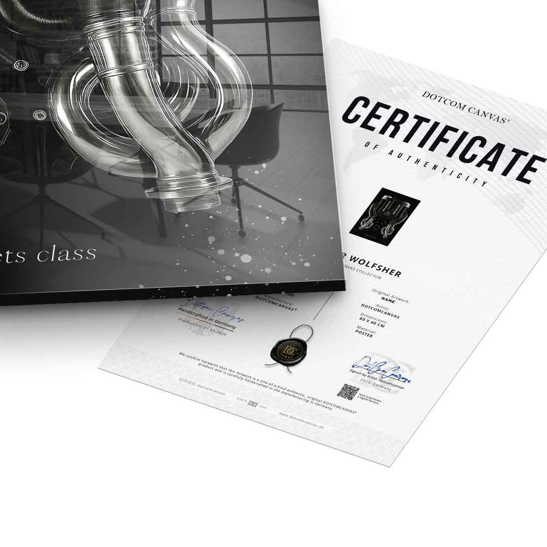 Mercedes V8 Engine - Acrylglas