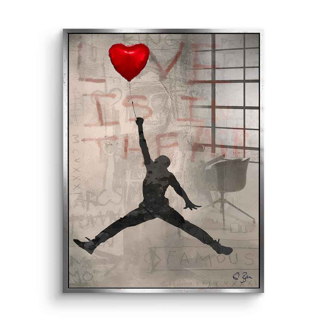 Sneaker Love - Acrylic glass