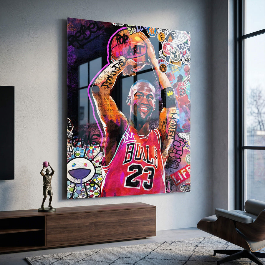 M Jordan - Acrylic glass