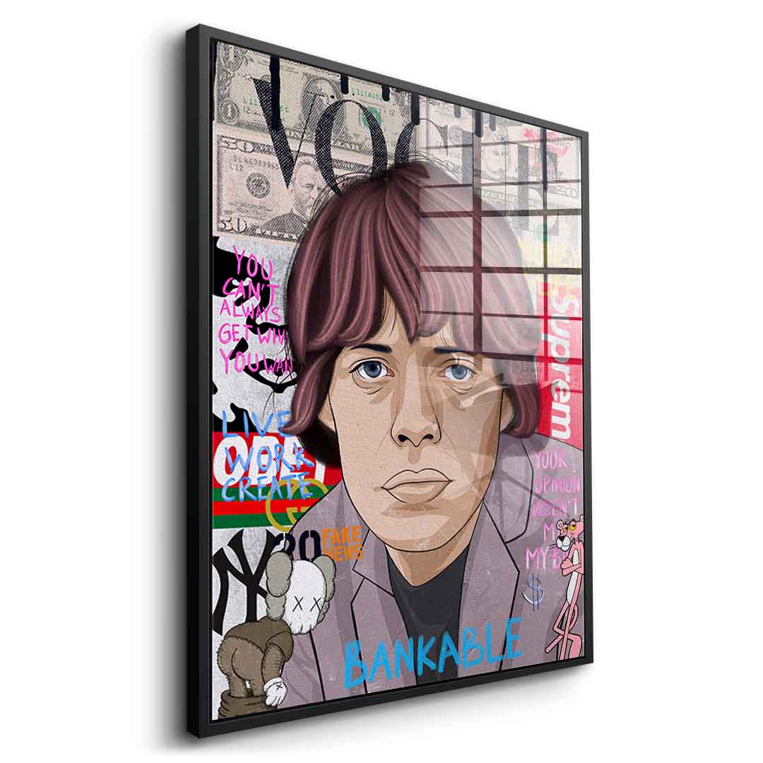 Mick Jagger - Acrylic glass