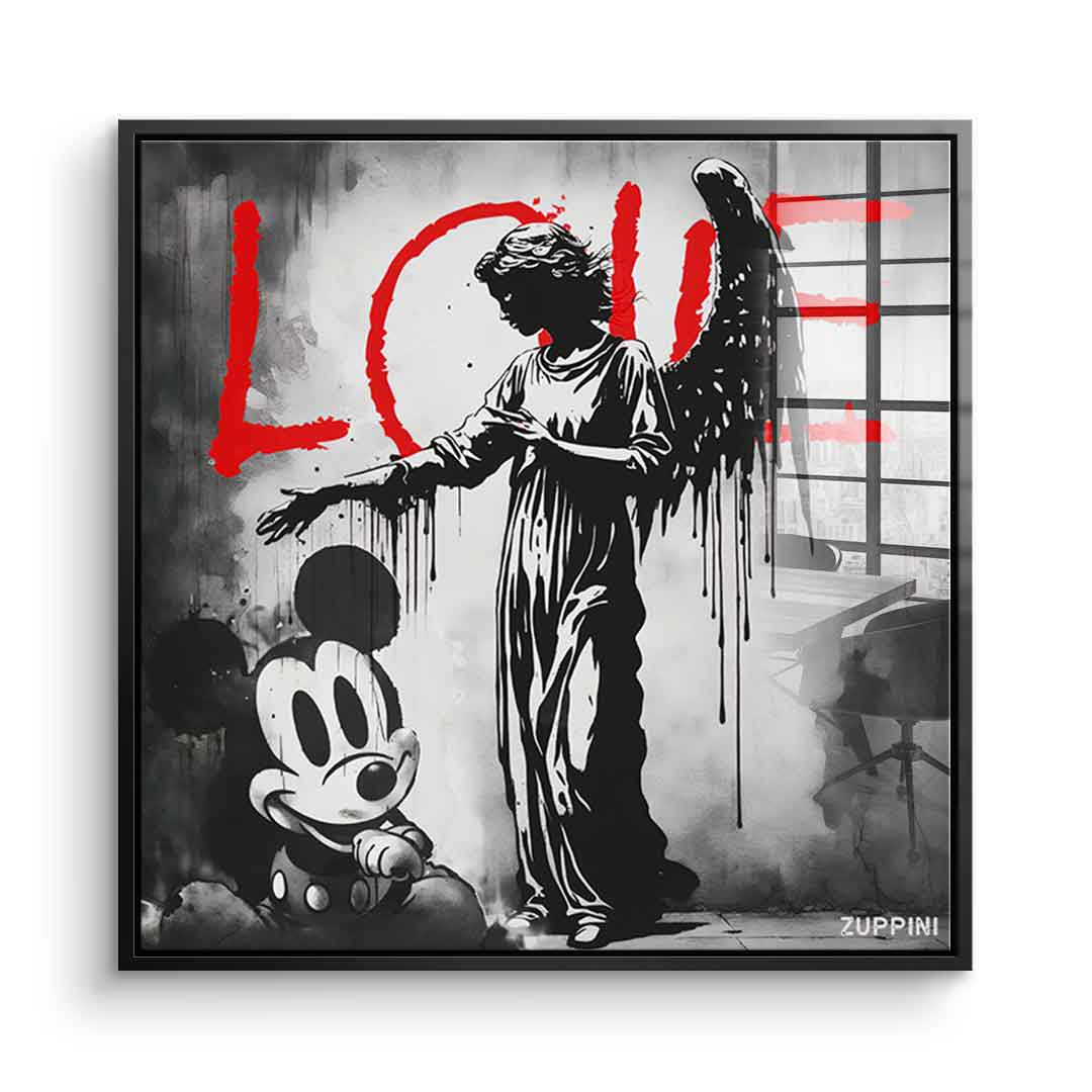 Mick Love - acrylic glass