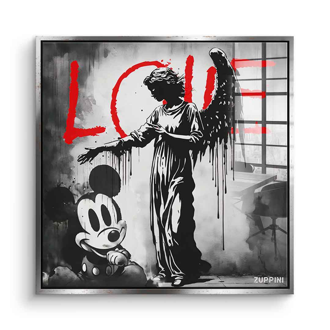 Mick Love - acrylic glass