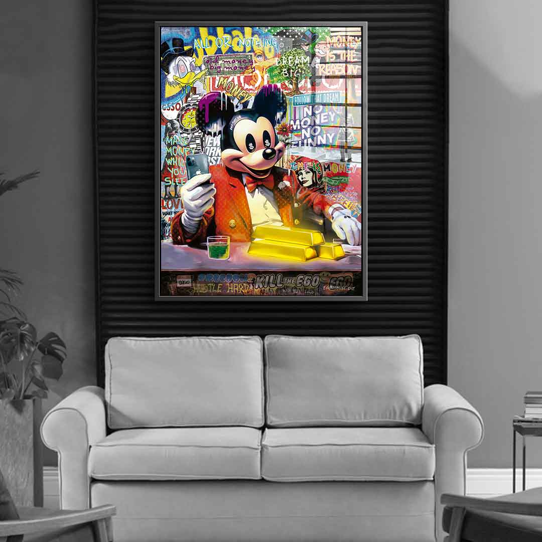 Mickey-Business - Acrylglas