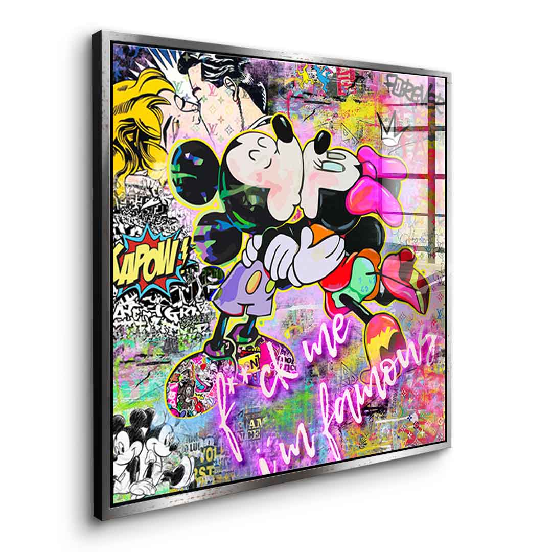 Mickey Fuck Me - Acrylglas