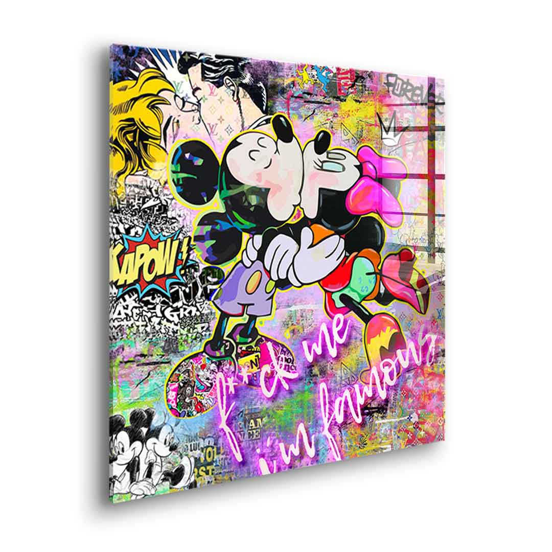 Mickey Fuck Me - Acrylglas