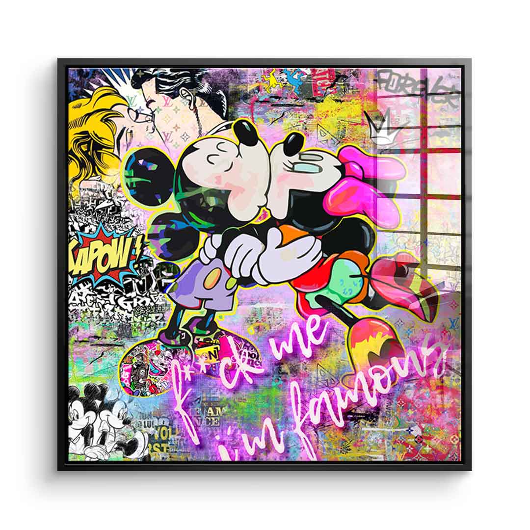 Mickey Fuck Me - Acrylglas