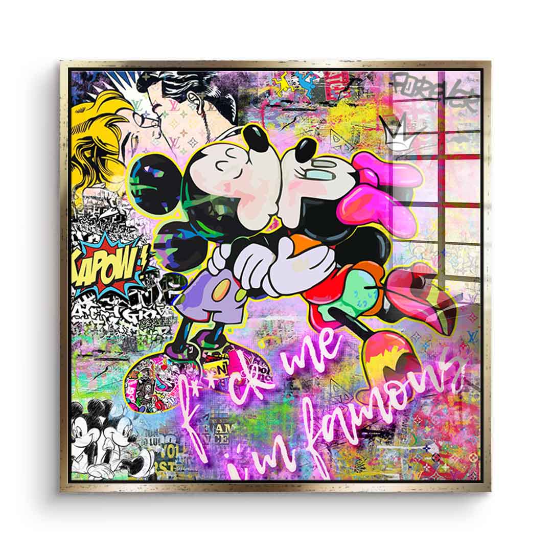 Mickey Fuck Me - Acrylglas