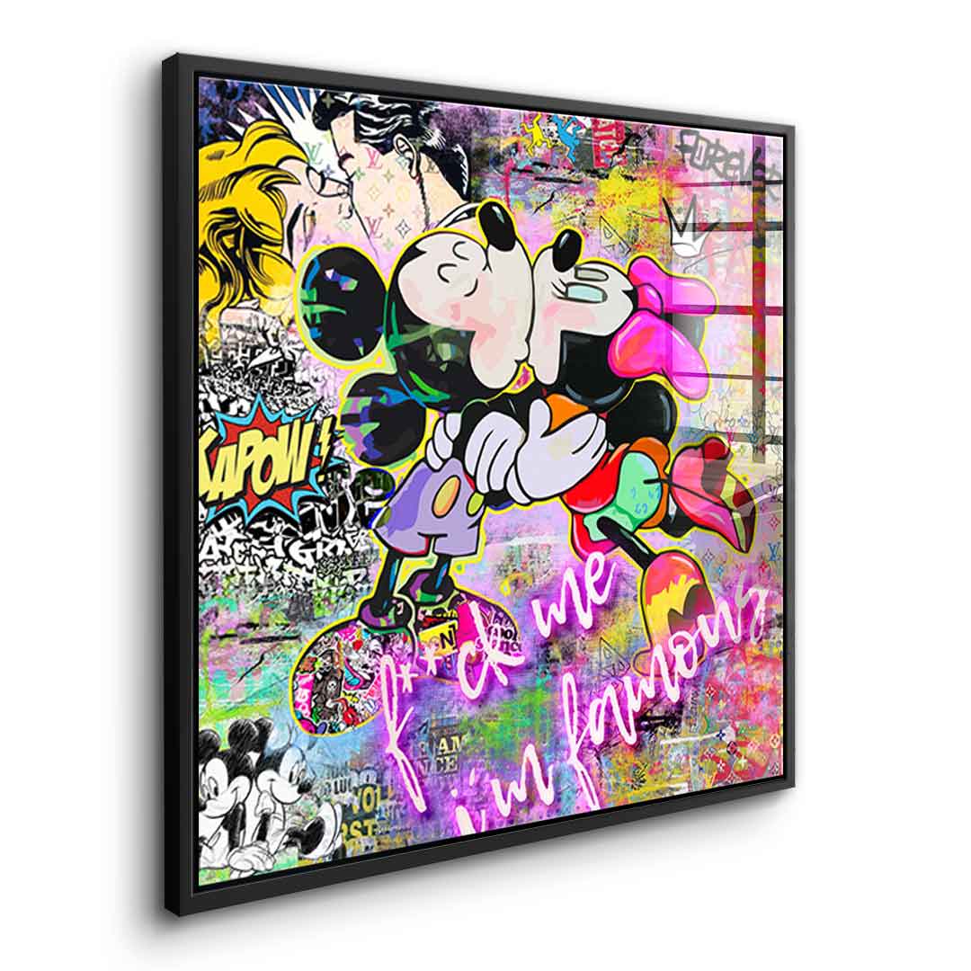 Mickey Fuck Me - Acrylglas