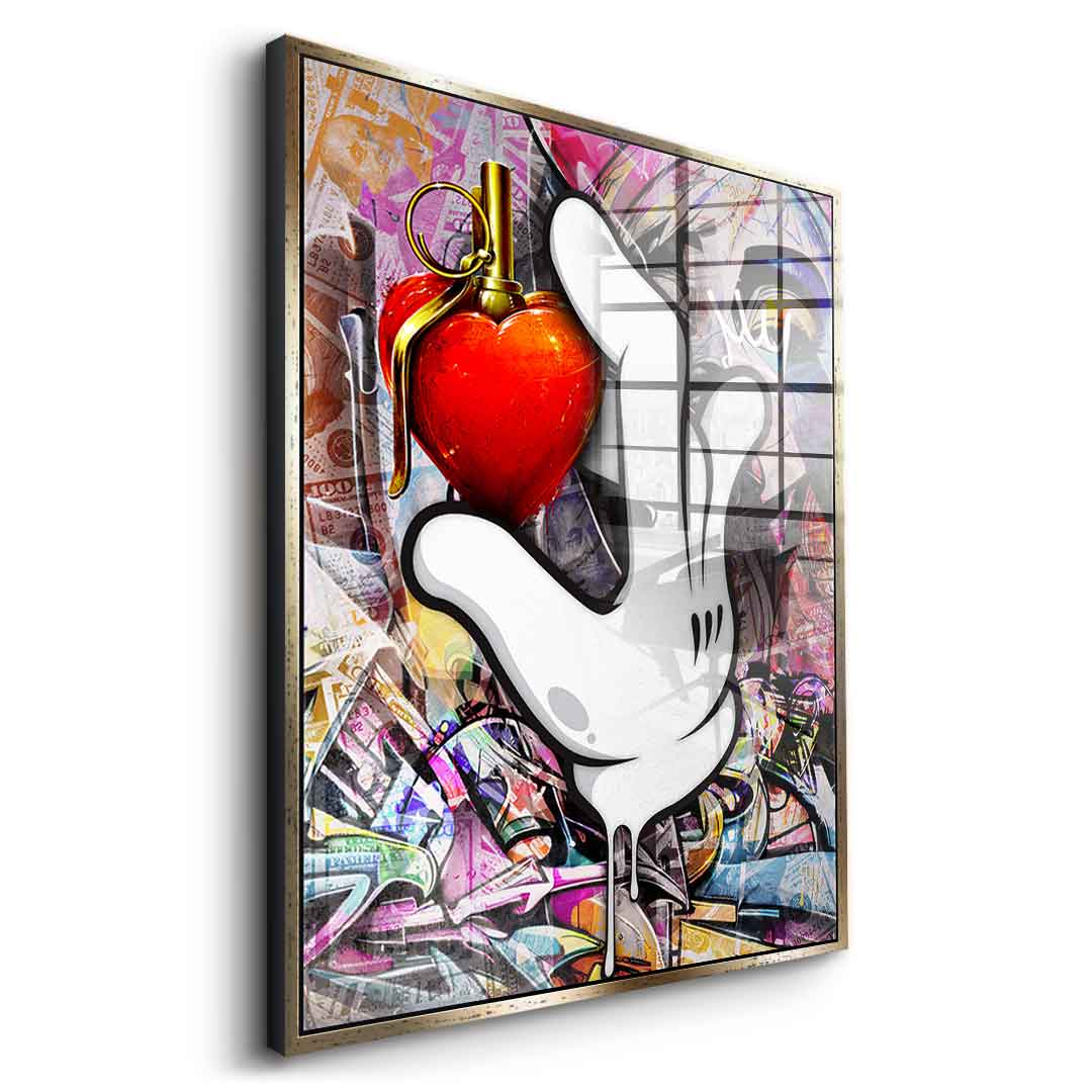 Mickey Hand - Acrylic glass