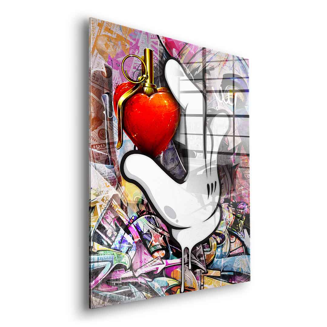 Mickey Hand - Acrylic glass