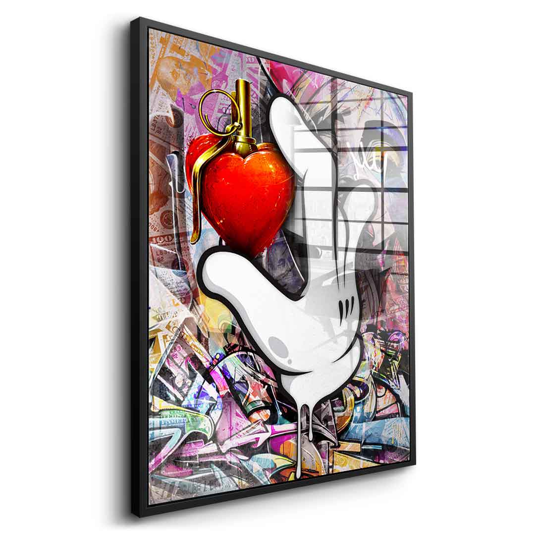 Mickey Hand - Acrylic glass