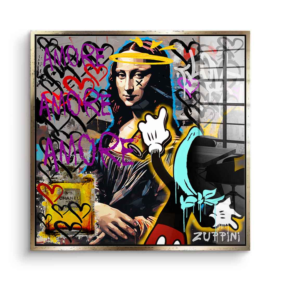 Comic Maus & Mona - Acrylglas