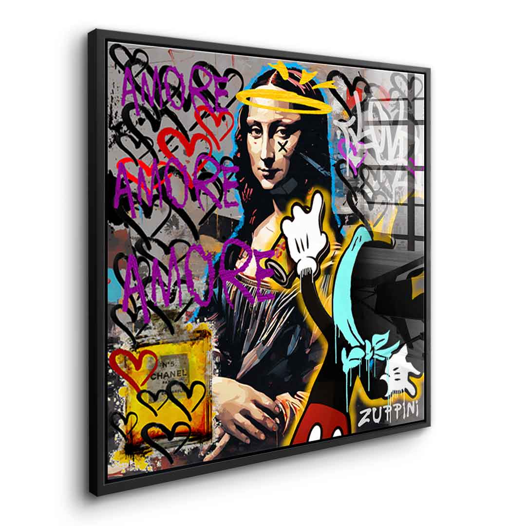 Comic Maus & Mona - Acrylglas