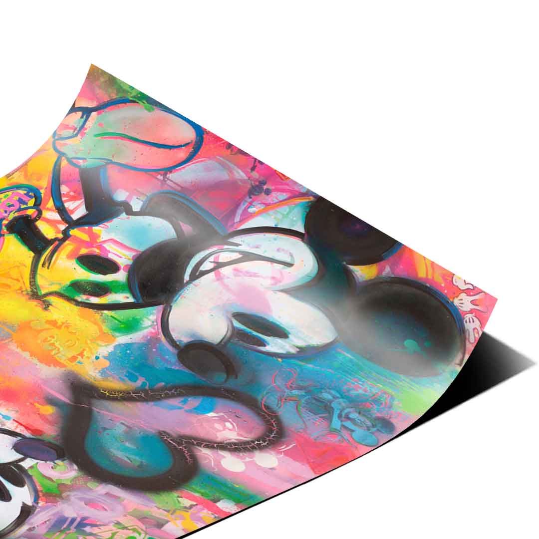 Mickey Sprayed - Poster