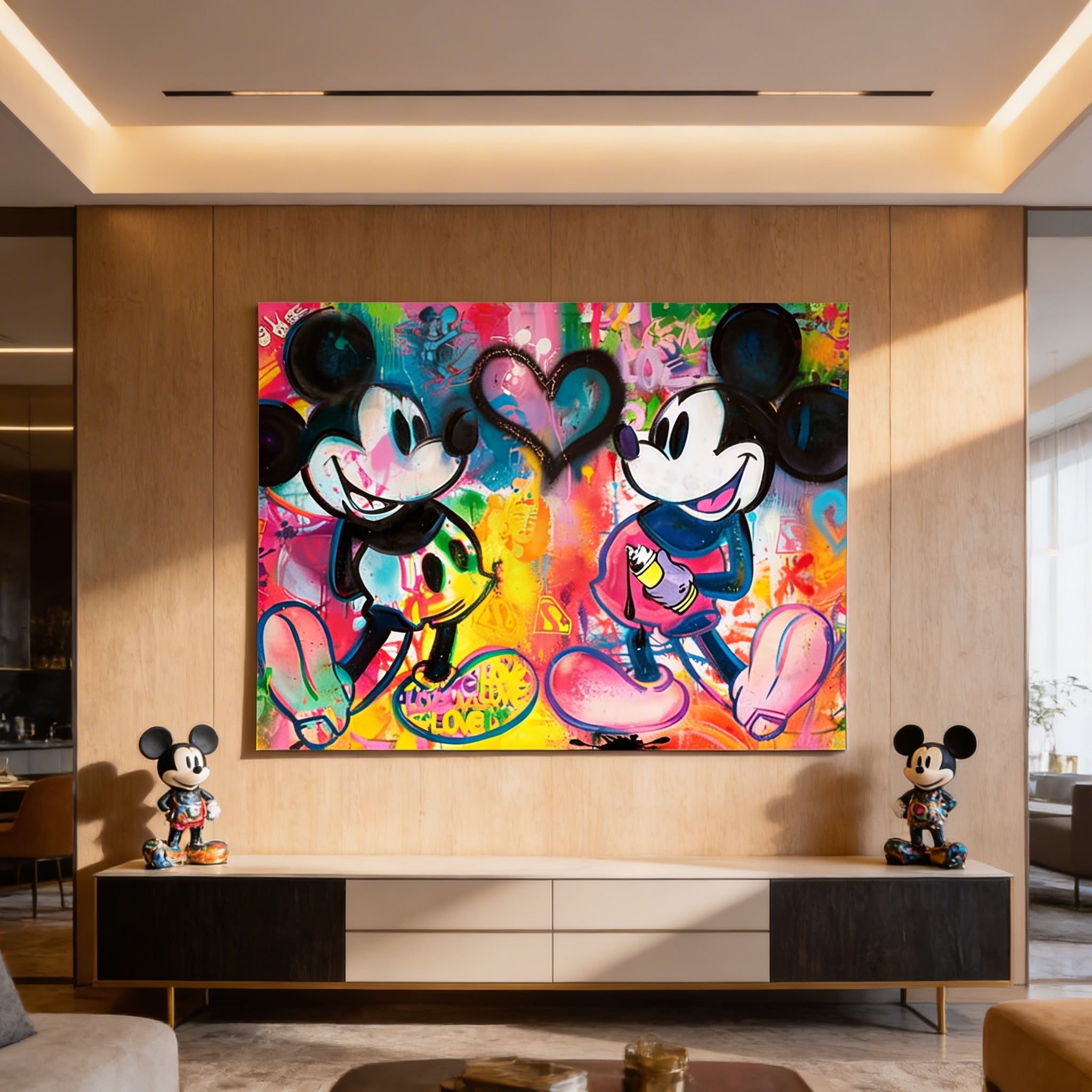 Mickey Sprayed - Poster