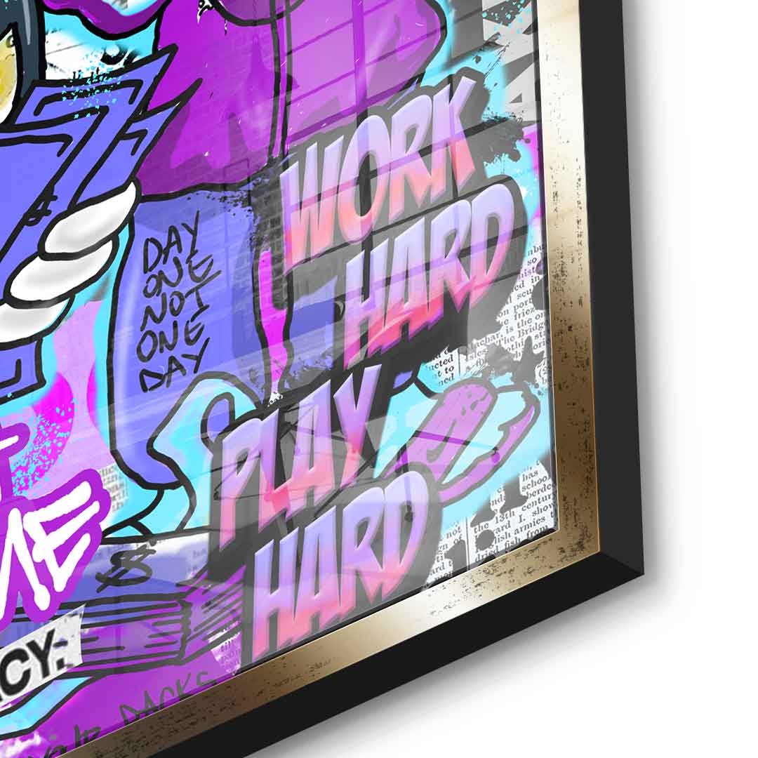 Mick &amp; Don Check$ - Acrylic glass