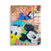Hustle Friends - Acrylglas