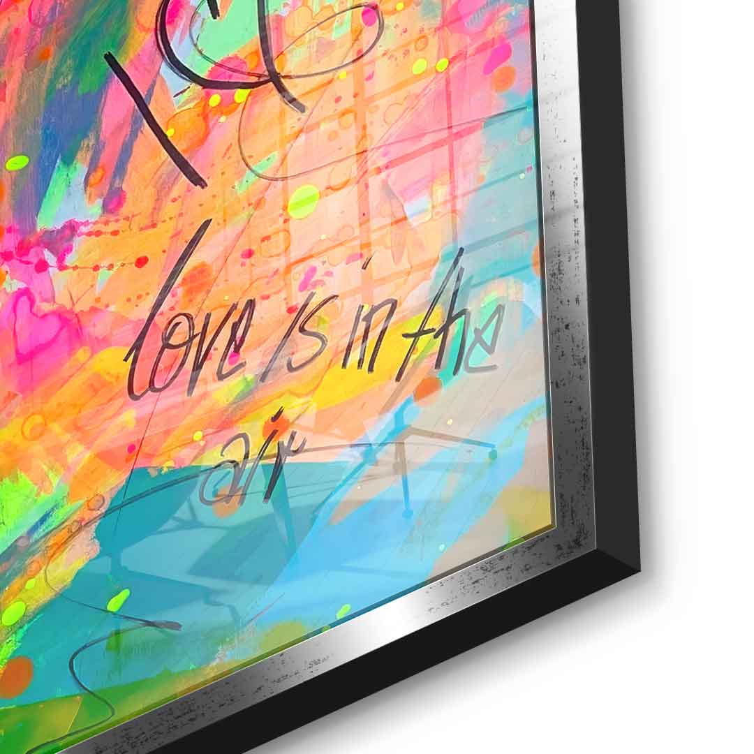 Mickey Loves Minni - Acrylglas