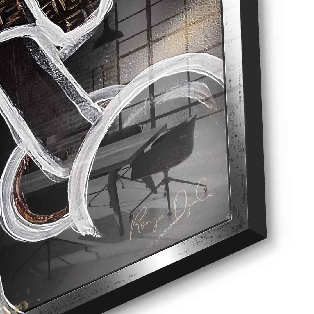 Gold Walk - Acrylglas