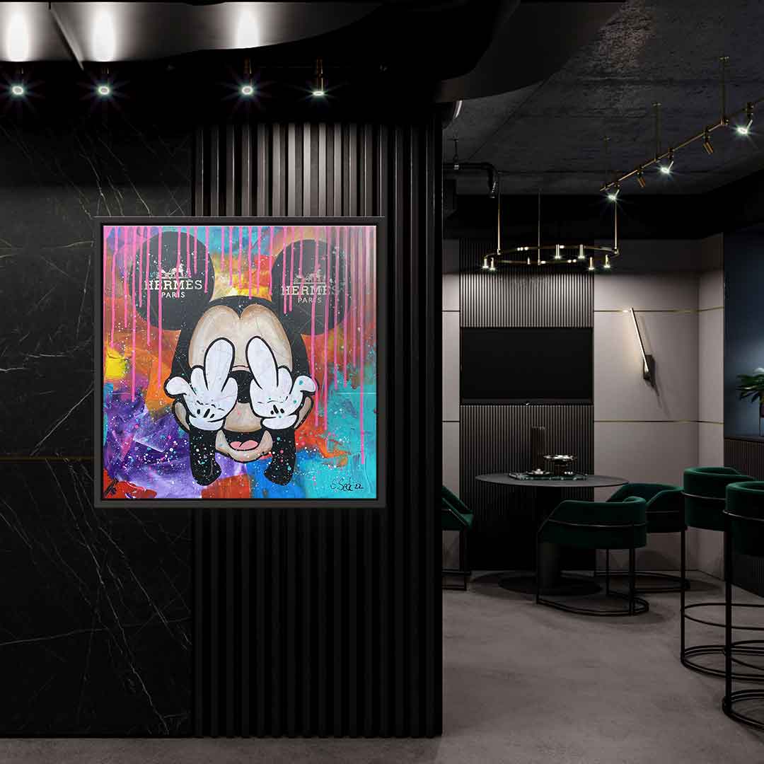 Mickey Hermes - Acrylglas