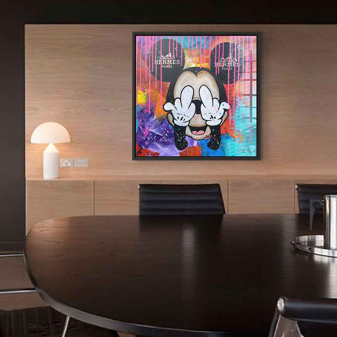 Mickey Hermes - Acrylic glass