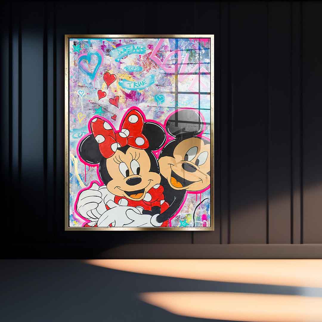 M Love - Acrylic glass