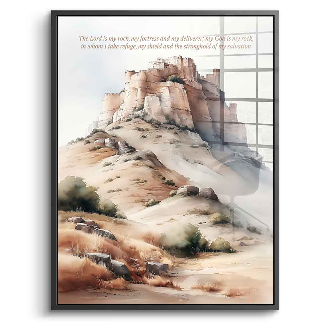 Mighty Fortress - Acrylglas