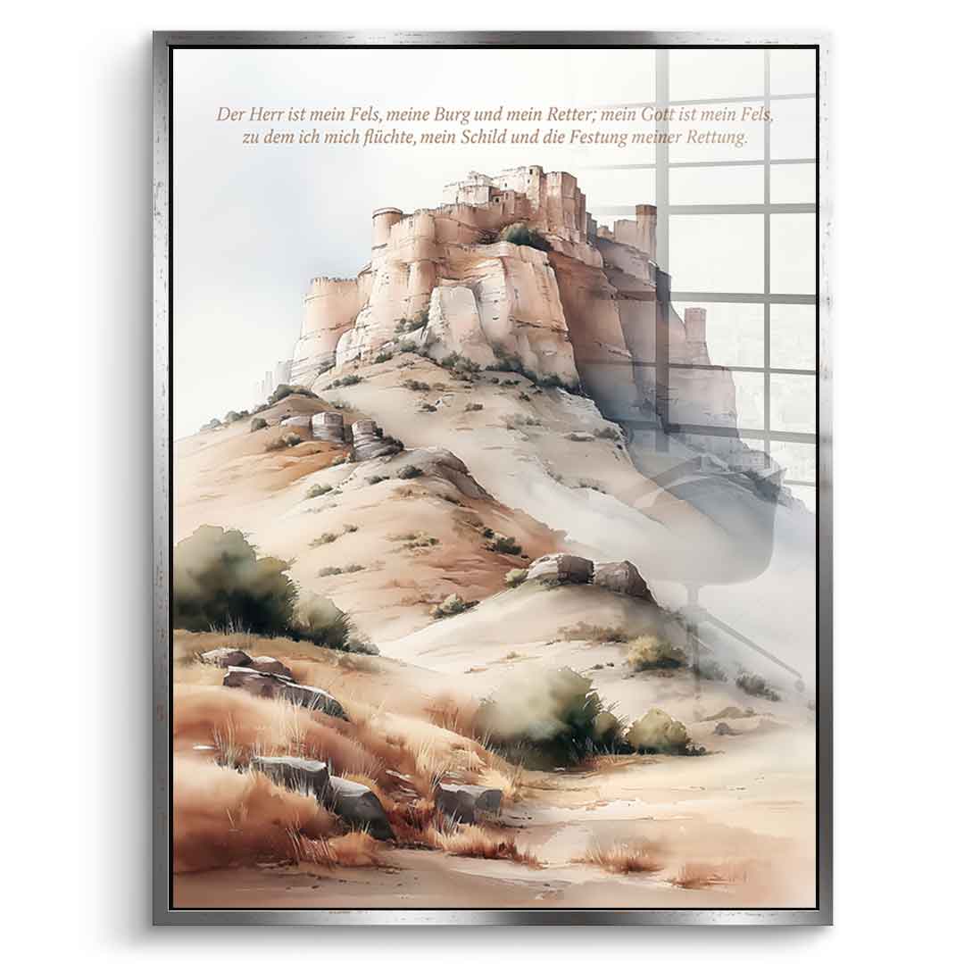 Mighty Fortress - Acrylglas