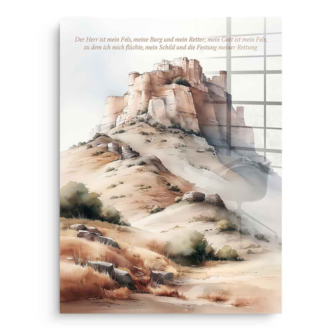 Mighty Fortress - Acrylglas