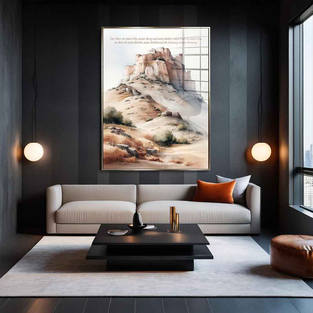 Mighty Fortress - Acrylglas