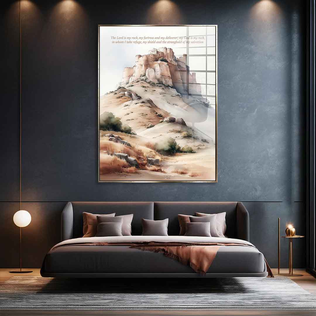 Mighty Fortress - Acrylglas