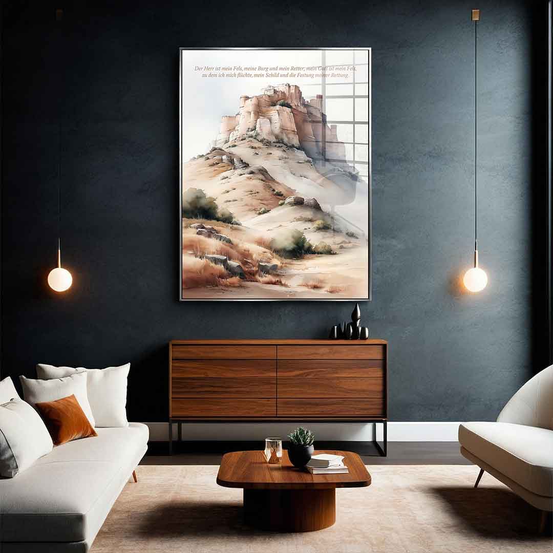 Mighty Fortress - Acrylglas