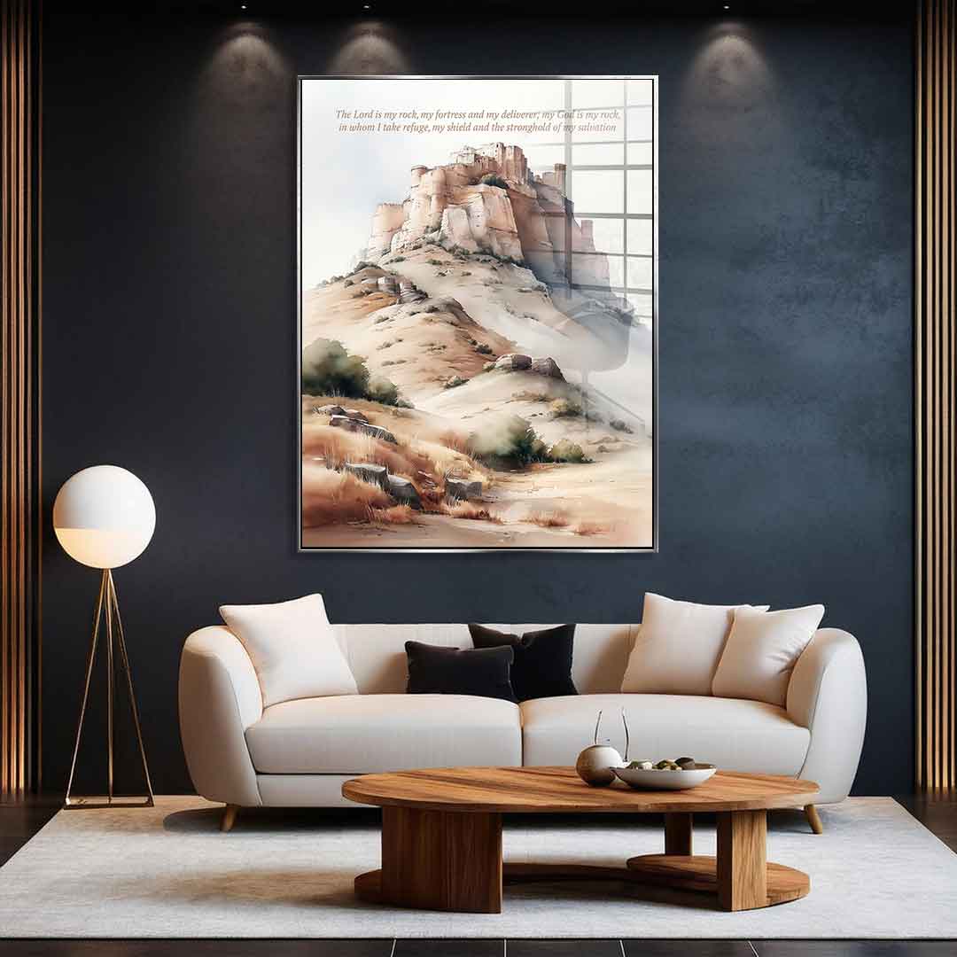 Mighty Fortress - Acrylglas