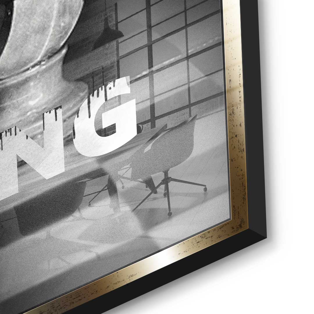 Mindset is everything #Chess - Acrylic glass