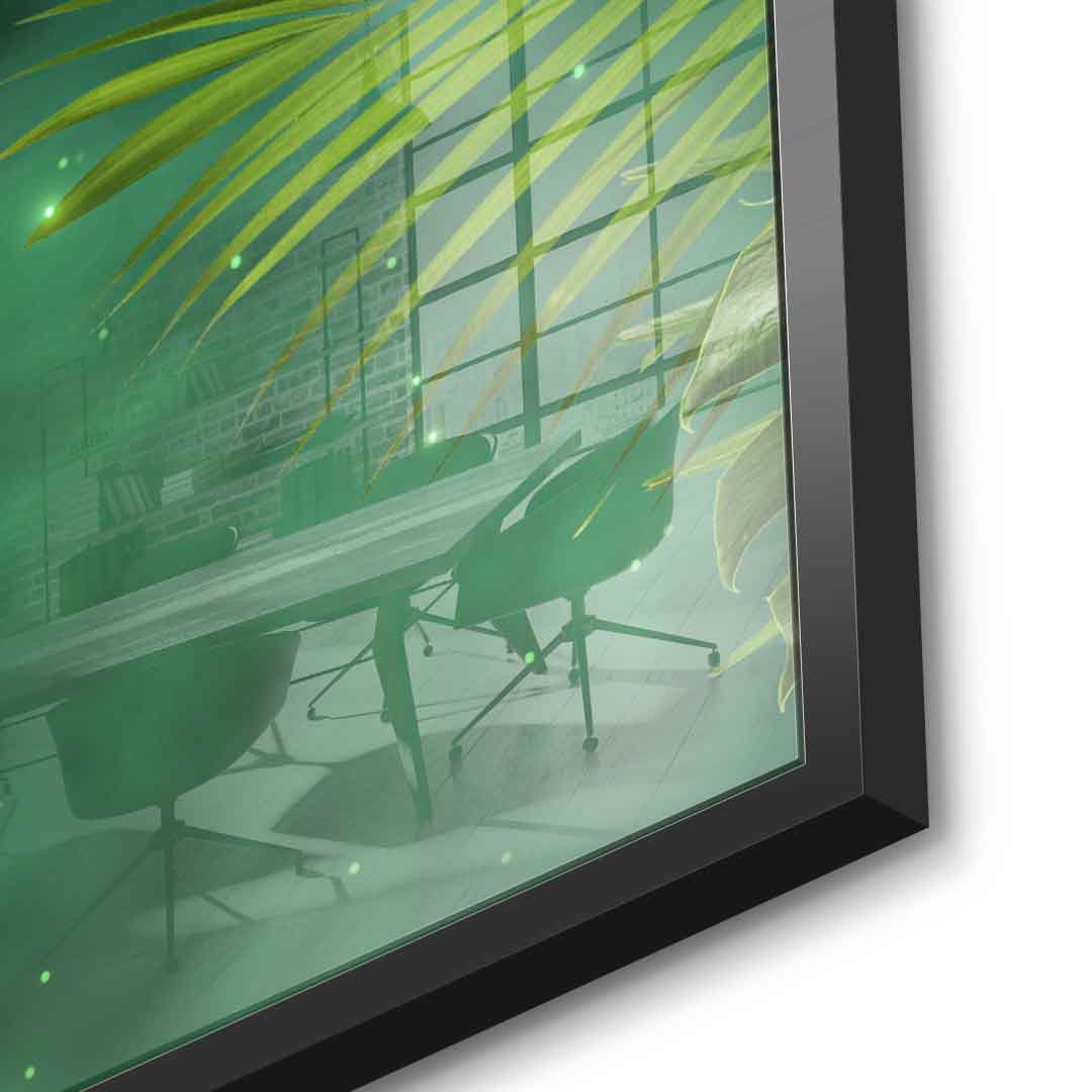 Mindset is Everything #Jungle - Acrylic glass