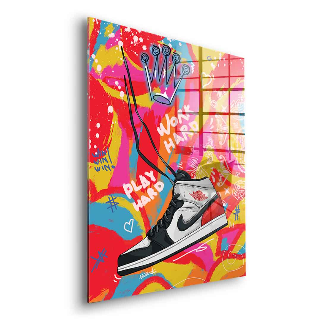 Mj Mhicago Pop Art - Acrylglas