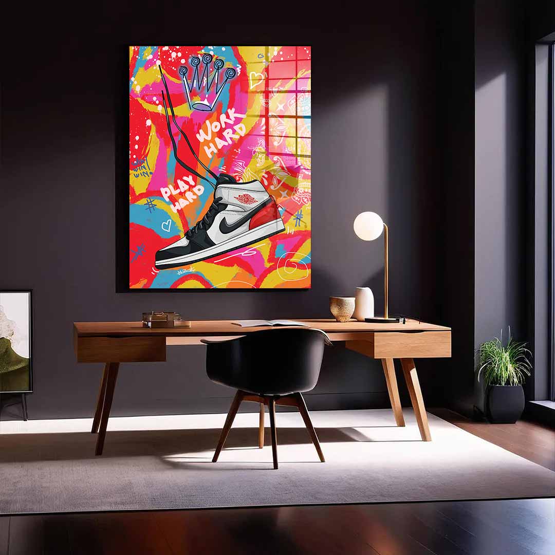 Mj Mhicago Pop Art - Acrylglas