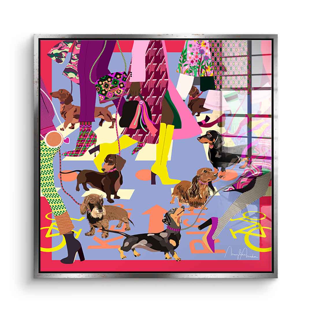 Fashion Girls Doxies - Acrylic glass