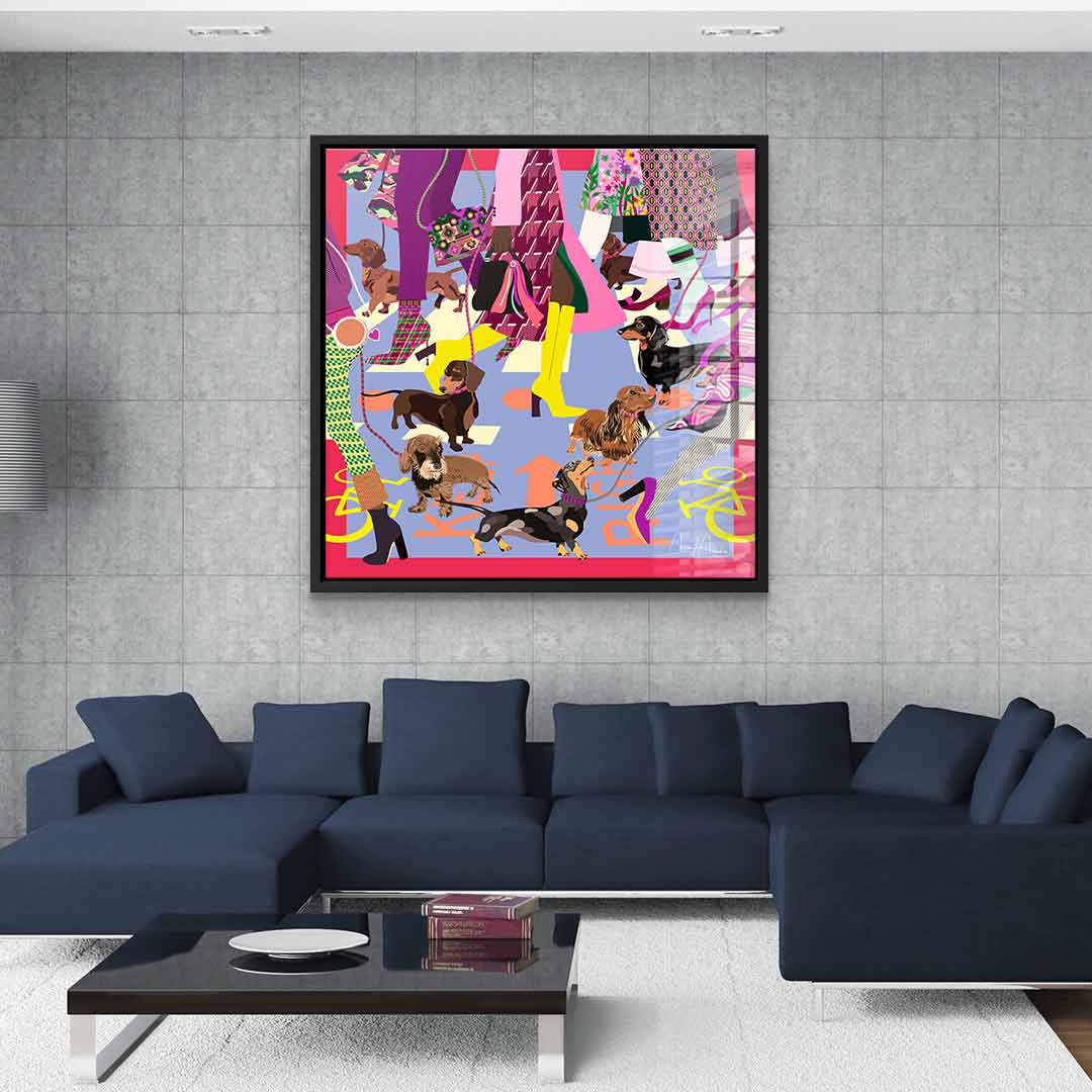 Fashion Girls Doxies - Acrylic glass