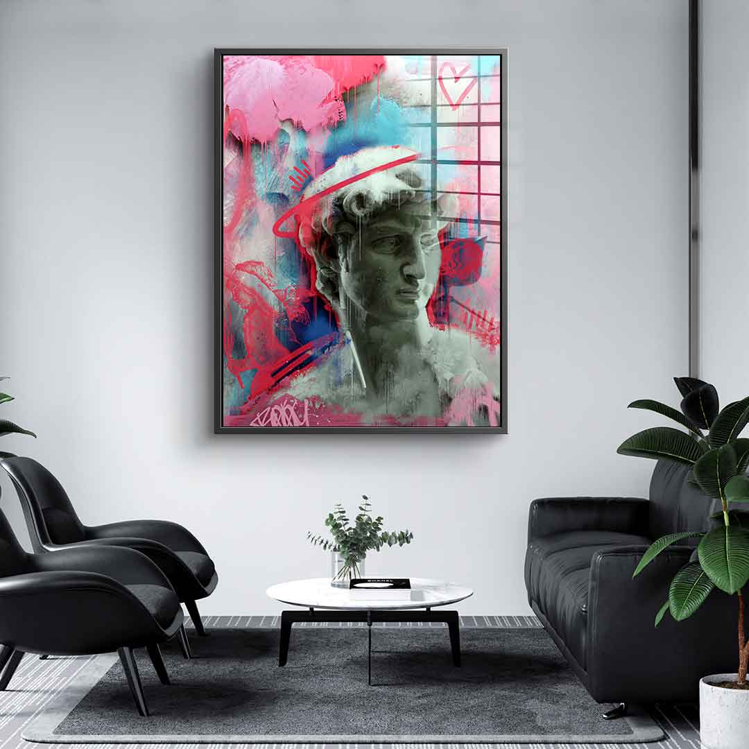 Modern David - Acrylic glass