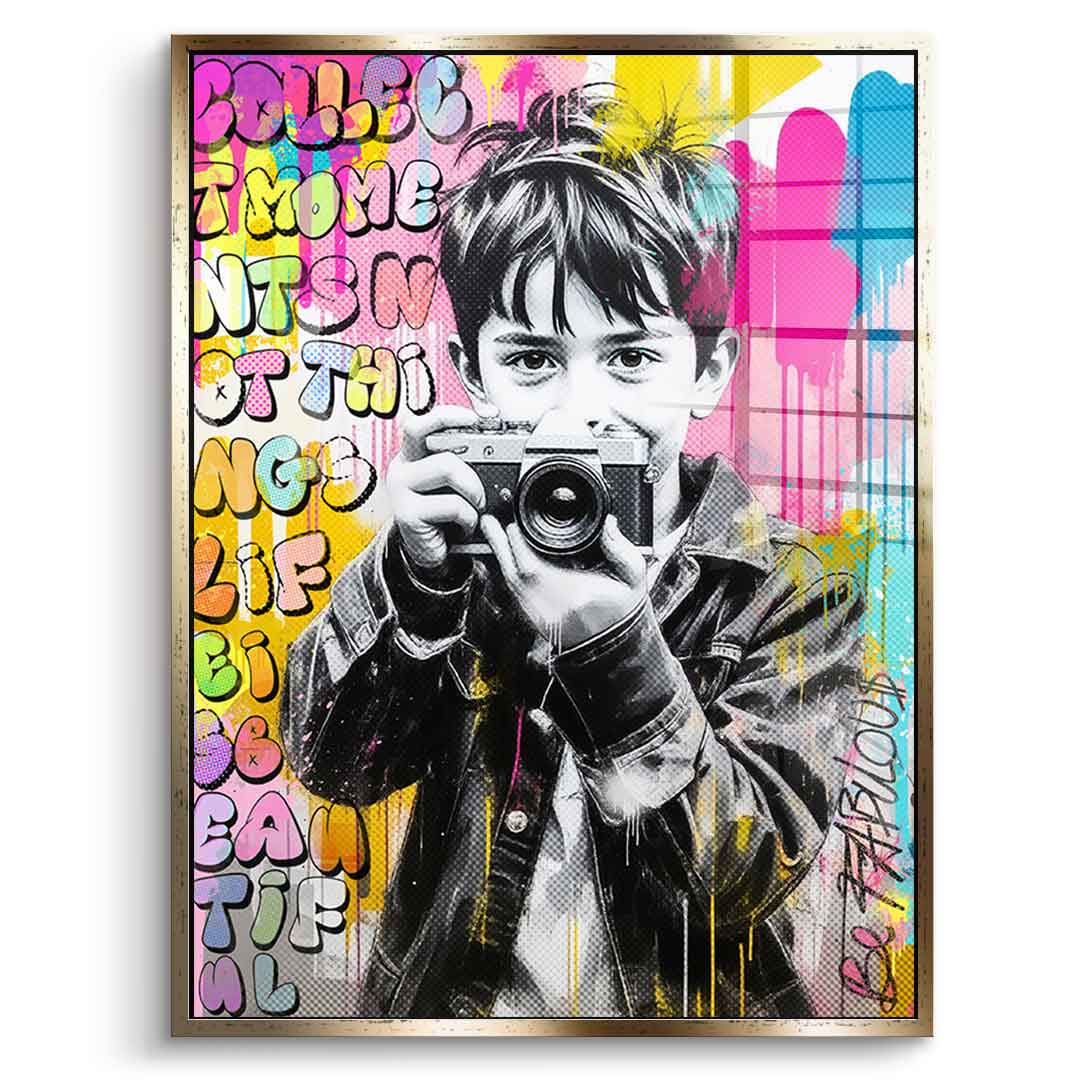 Moments Not Things - Acrylic Glass