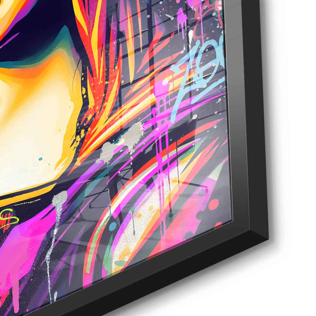 Mona Eyes - Acrylglas