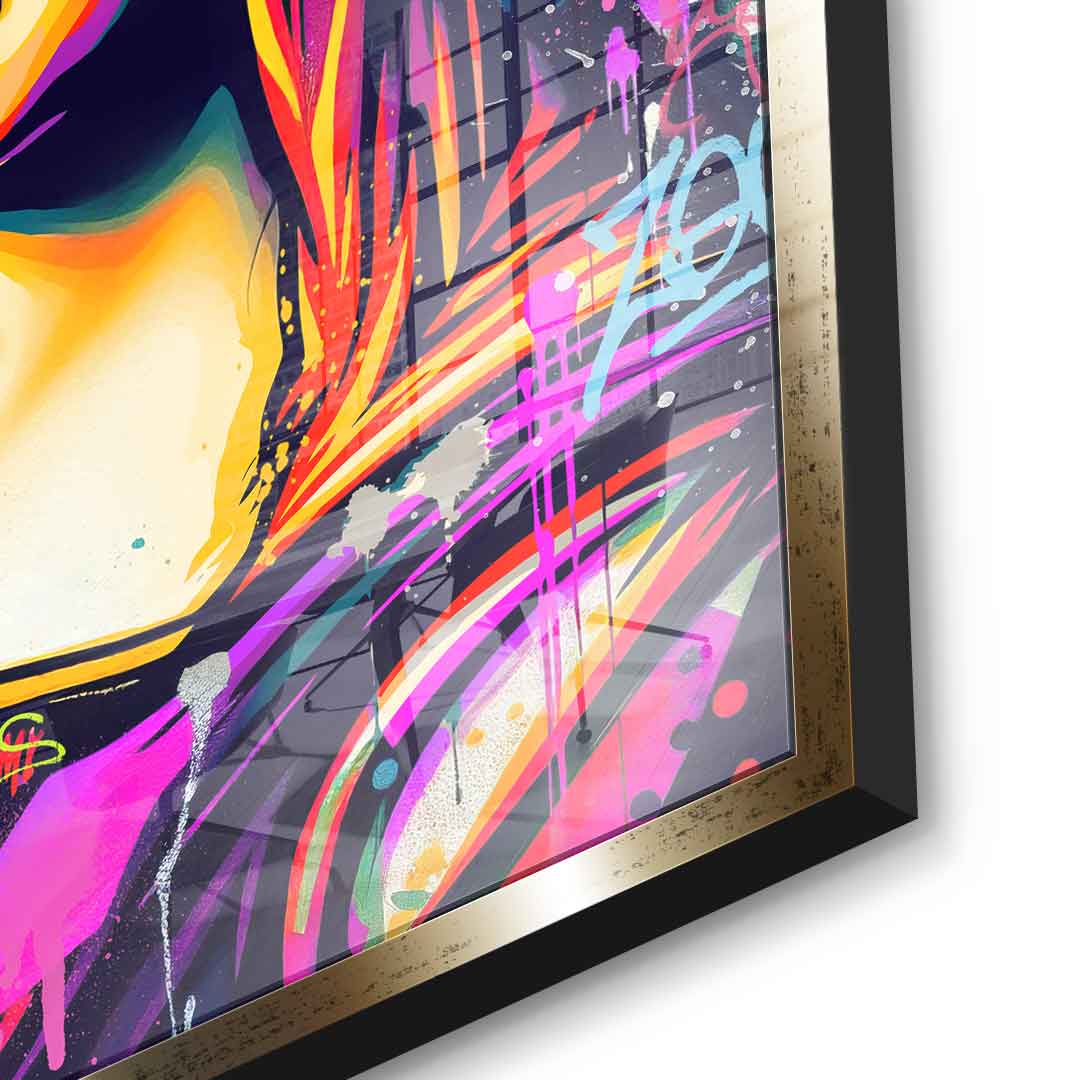 Mona Eyes - Acrylglas